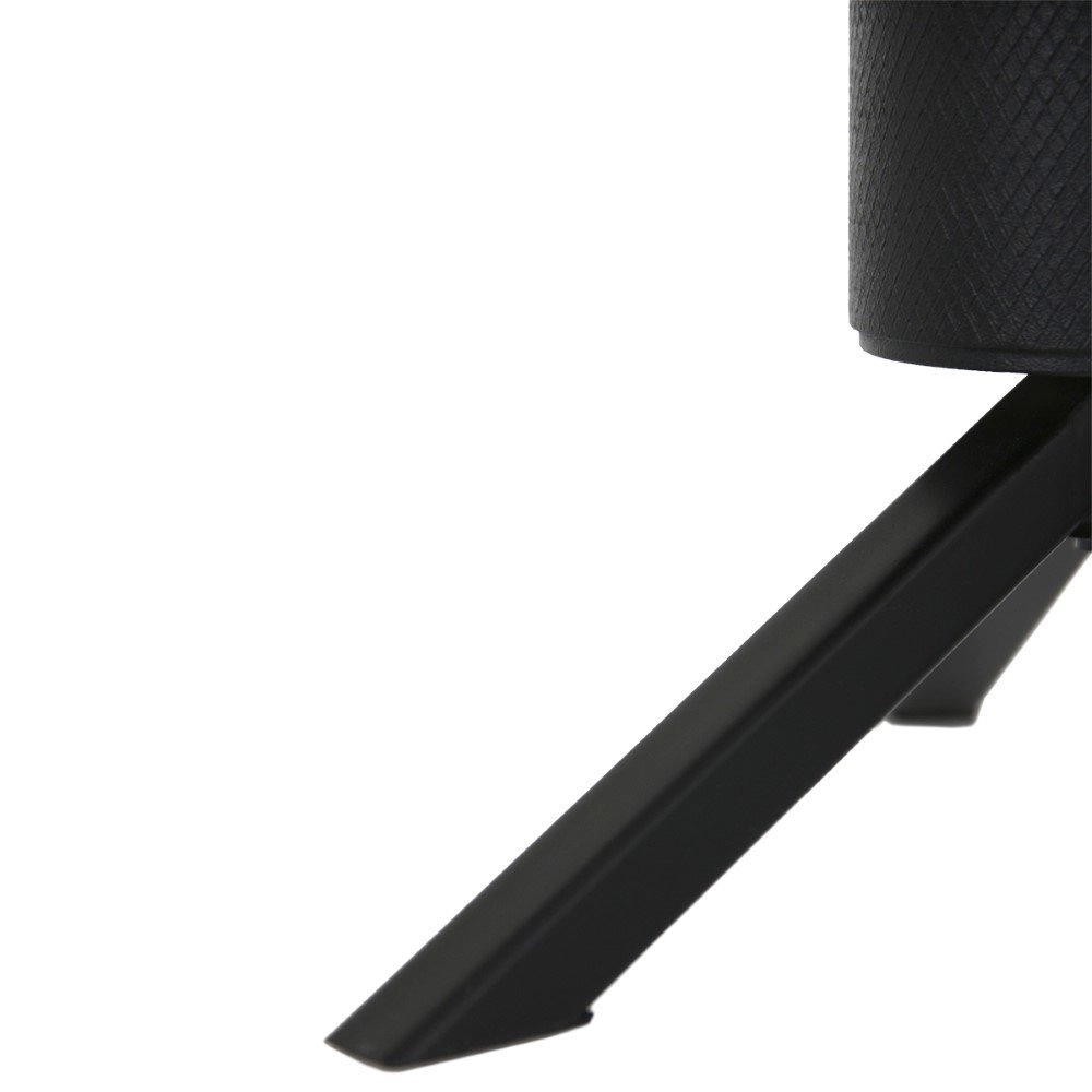 Glass table lamp Reflexion 15cm black with smoke glass Steinhauer 8712746132618