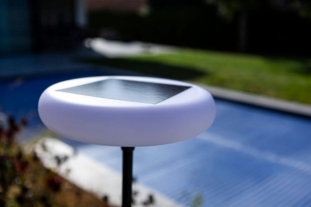 Solar lamp Pops standing black Lutec 6939412089157