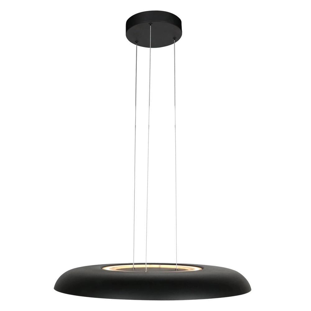 Pendant lamp Golden Veil black Ø 60cm Steinhauer 8712746180305