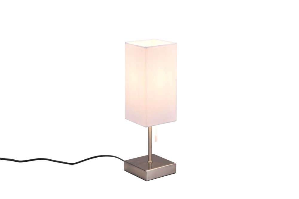 Twilight lamp Ole white with stainless steel Trio 4017807538564