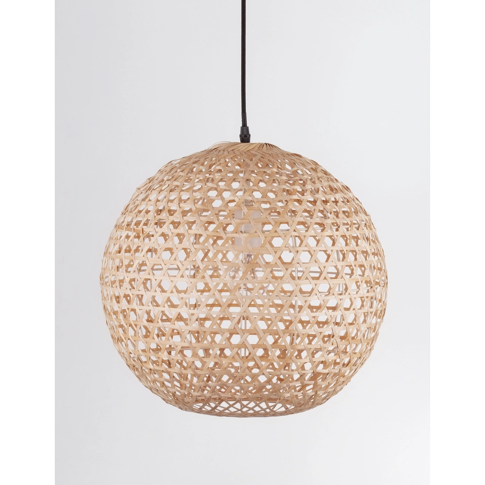 Pendant lamp Melody rattan ball Ø 40cm Lyora 5212017416629