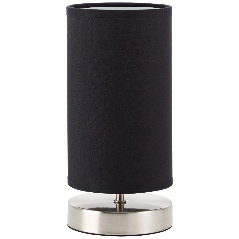 Black bedside table lamp Clarie Brilliant 4004353175206