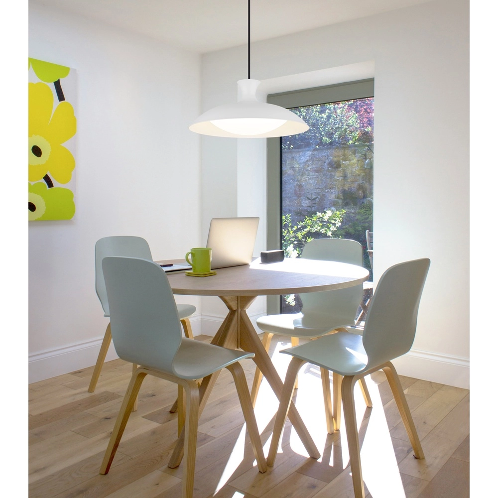 White pendant lamp Rocha design Ø 40cm Globo 9007371522996