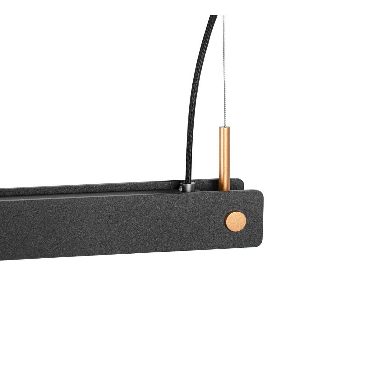 Led pendant light Noya 120cm black SLV 4024163236843