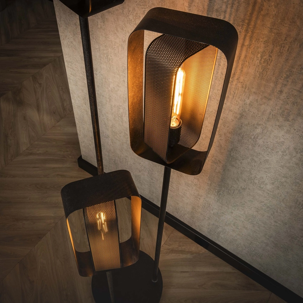 3L Metal Mesh Floor Lamp Mesh 170cm Lyora 8716803512184