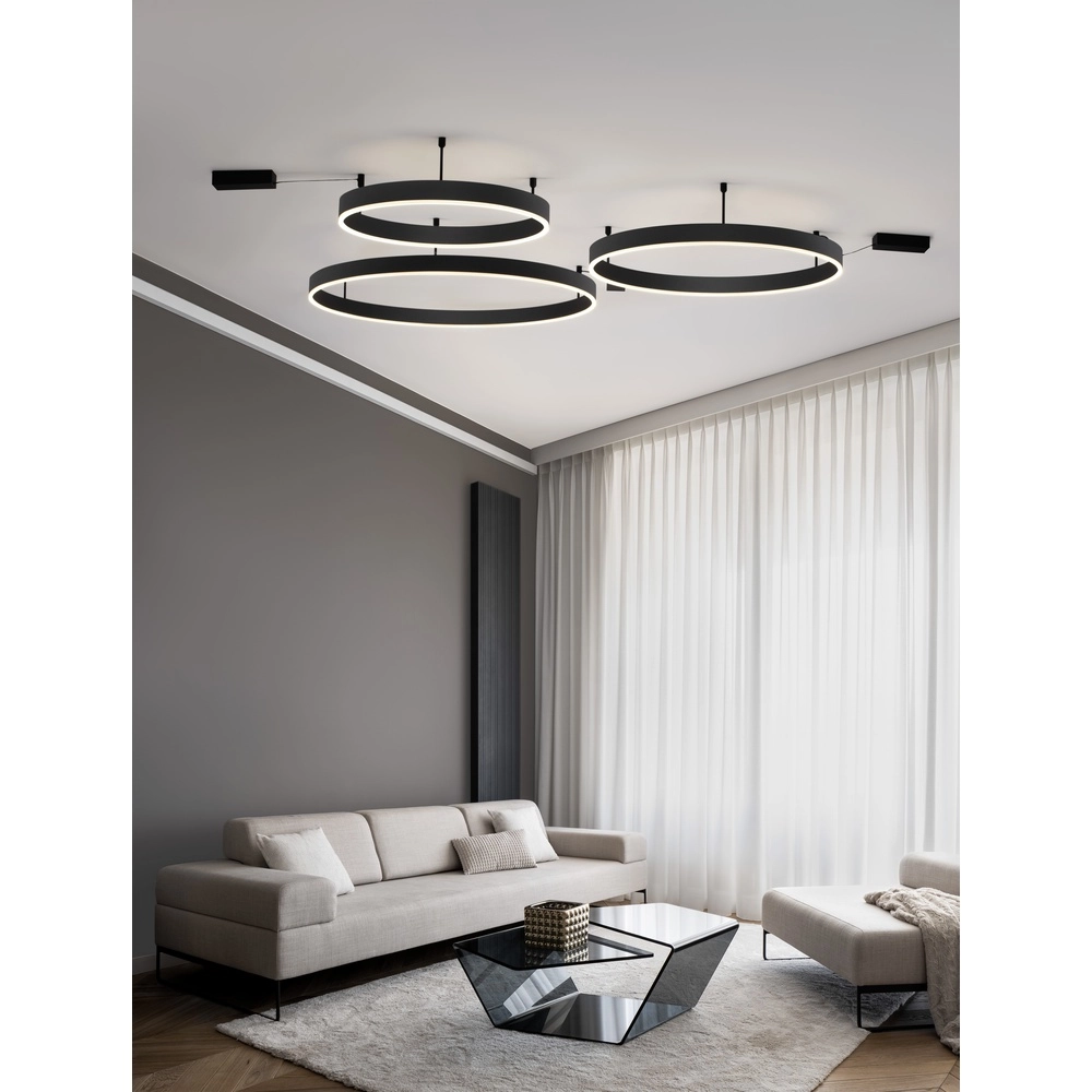 Ceiling lamp Motif black Ø 100cm