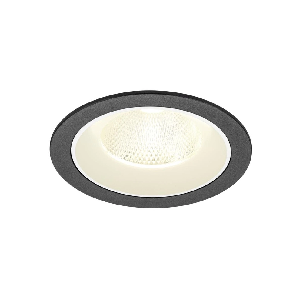 Recessed spotlight Numinos L black/white 4000K - 20deg